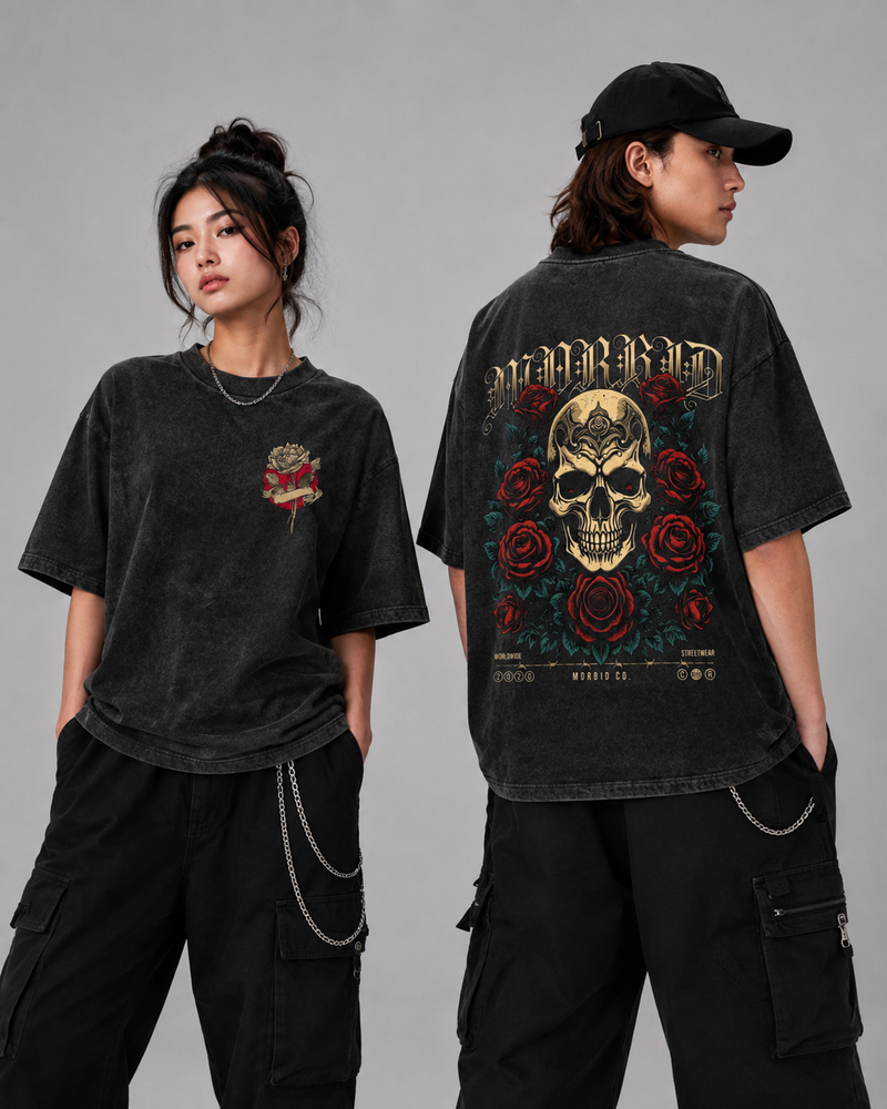 Dead Roses Streetwear Tee