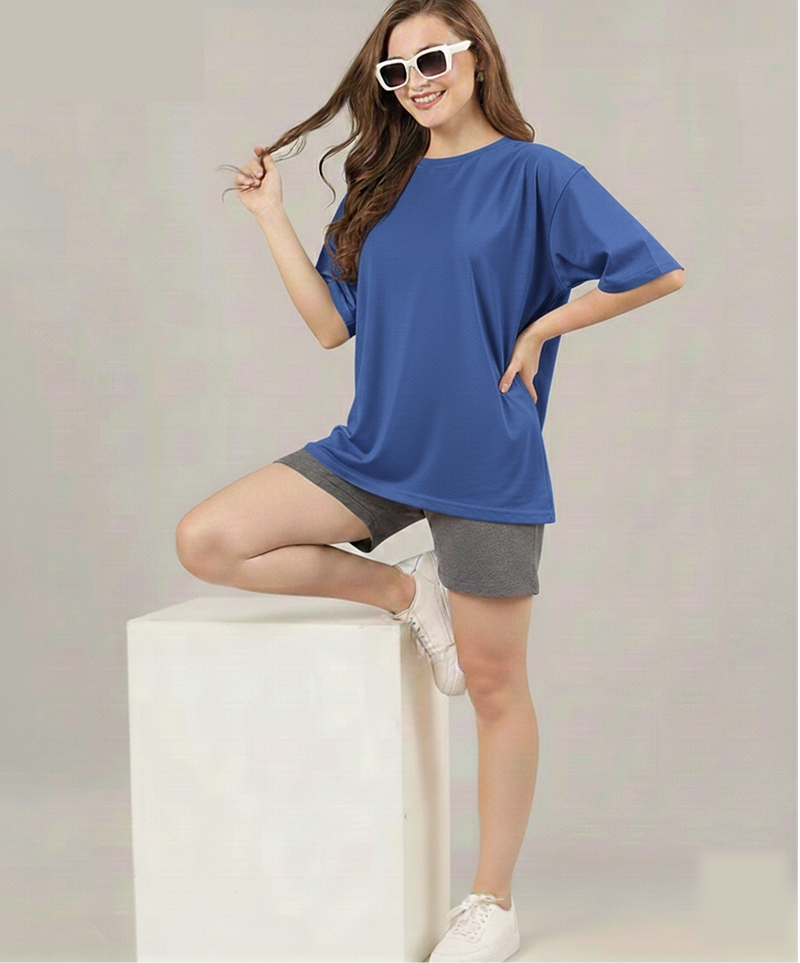 Unisex Solid Oversized tees
