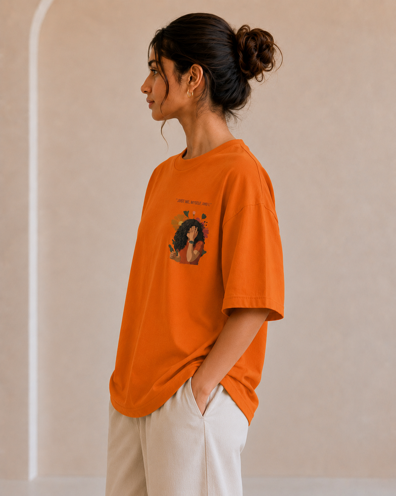 Me, Myself & I Oversized Tee