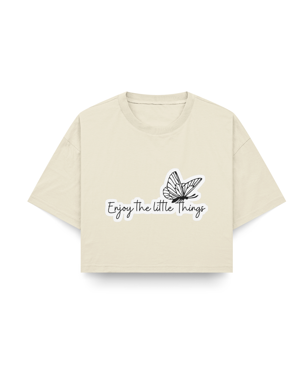 Enjoy the think Crop Top