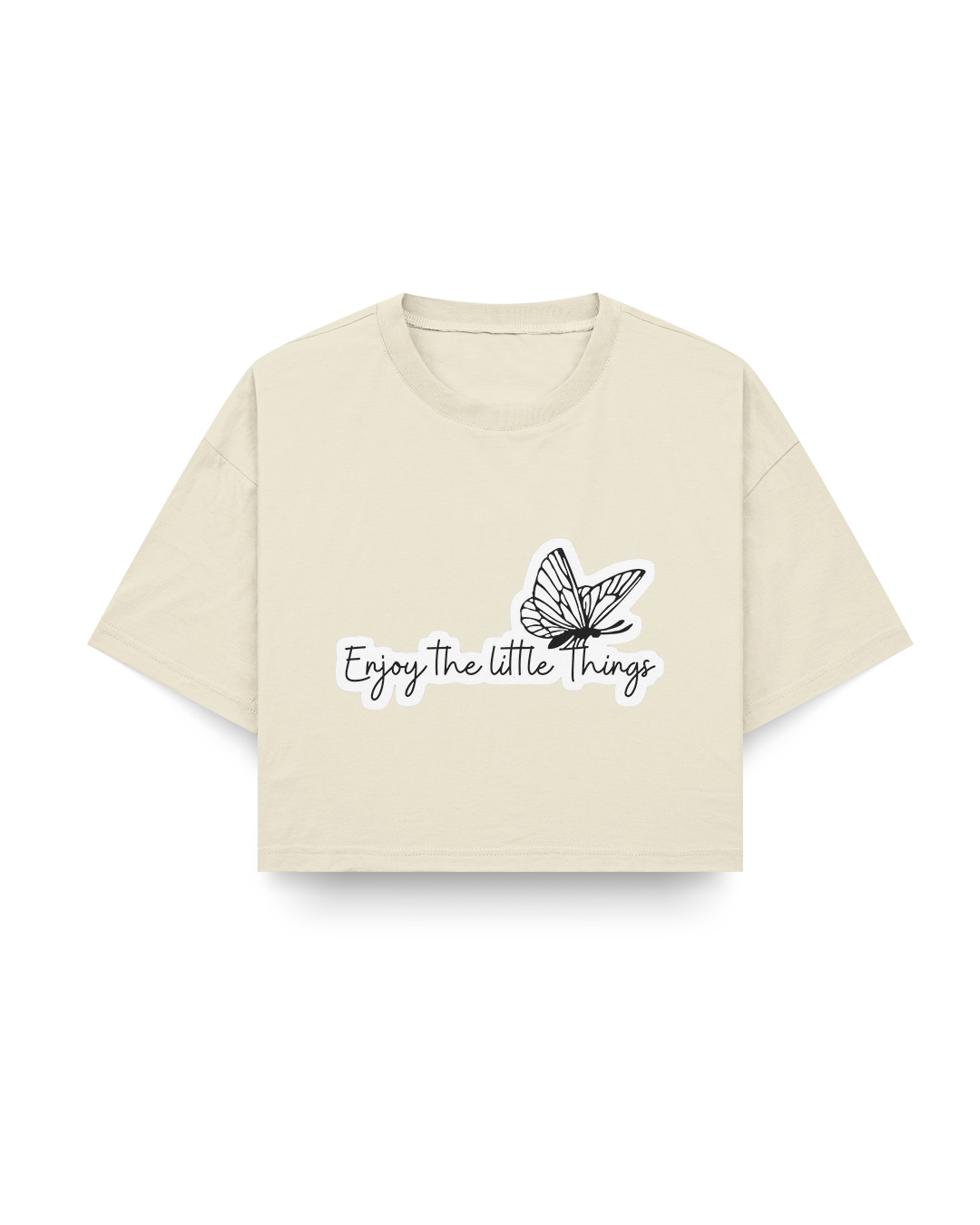 Enjoy the think Crop Top