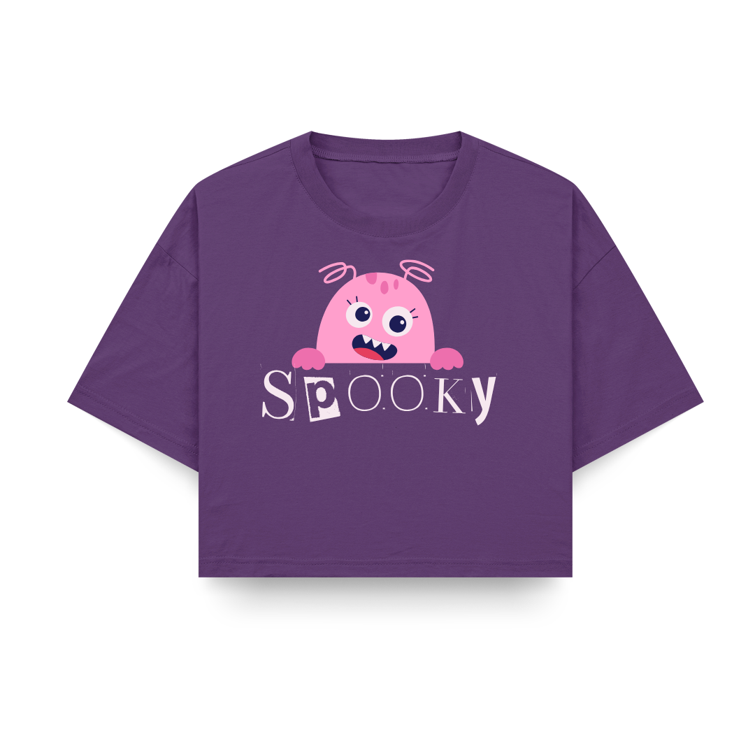 Spooky Crop Top