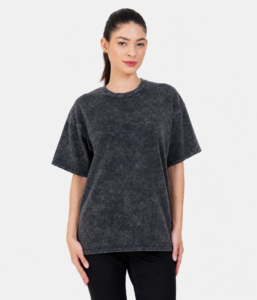 Carbon Mist – 240 GSM Oversized Tee