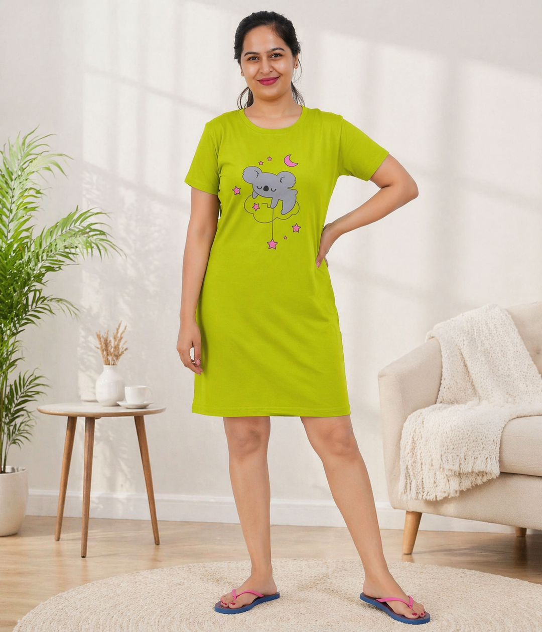 Green Night Dress – Koala