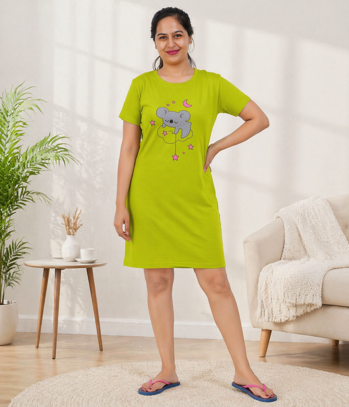 Green Night Dress – Koala