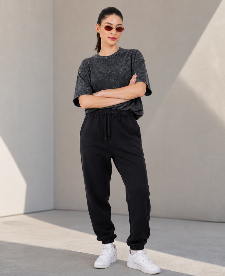 Carbon Mist – 240 GSM Oversized Tee