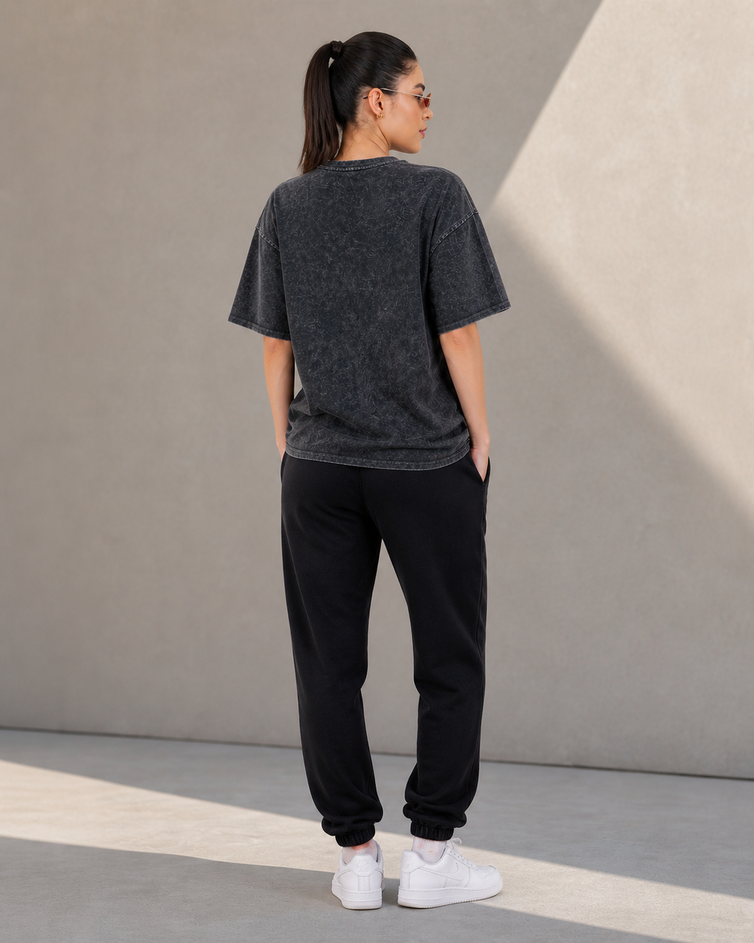 Carbon Mist – 240 GSM Oversized Tee