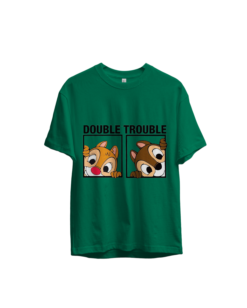 Double Trouble Regular Graphic T-Shirt