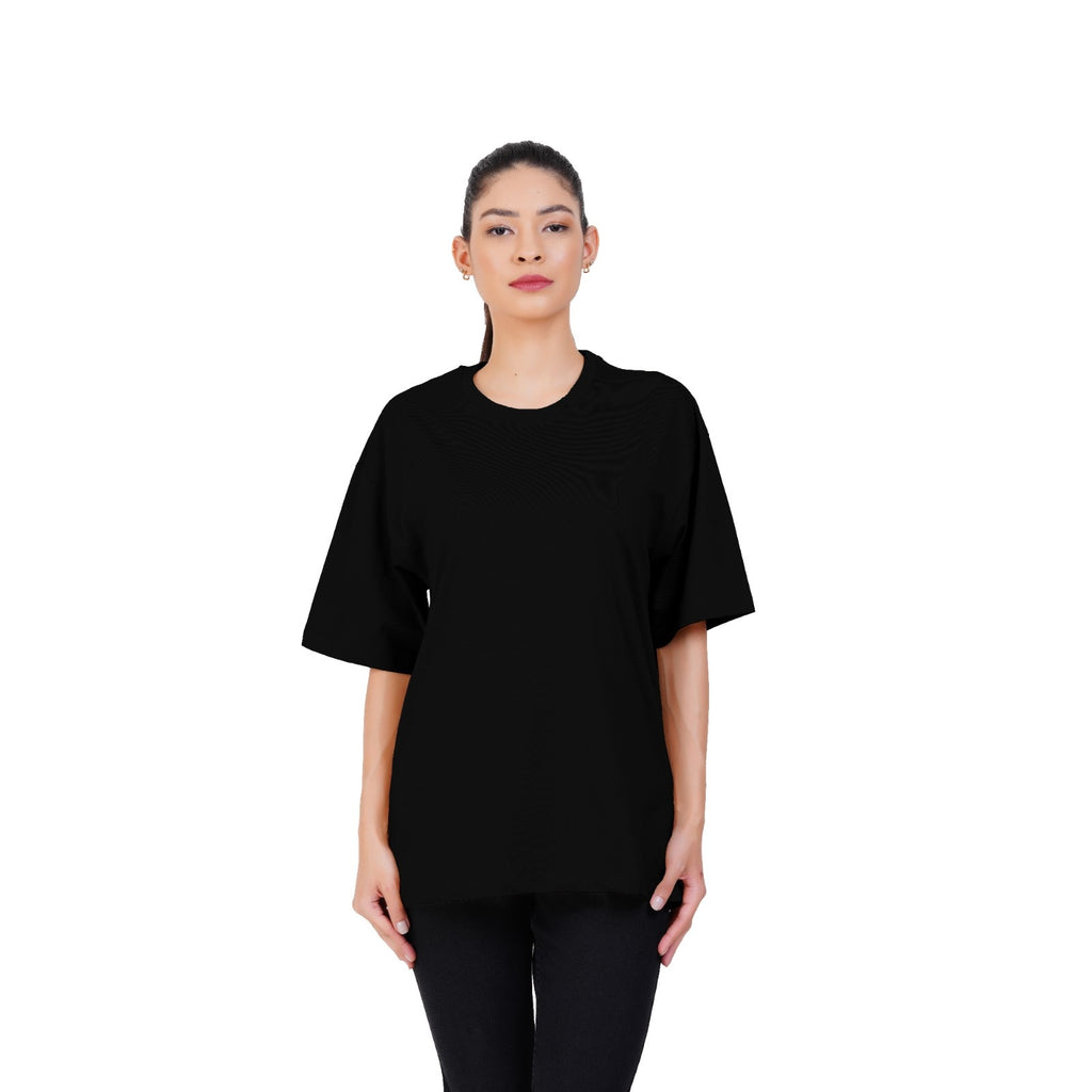 SOLID OVERSIZED T SHIRT