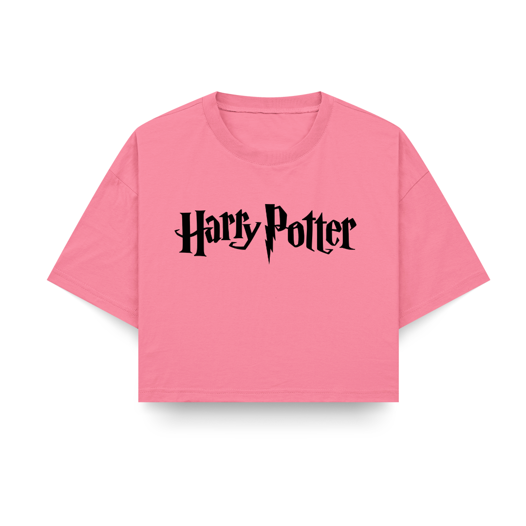 Harry potter Graphic Crop Top