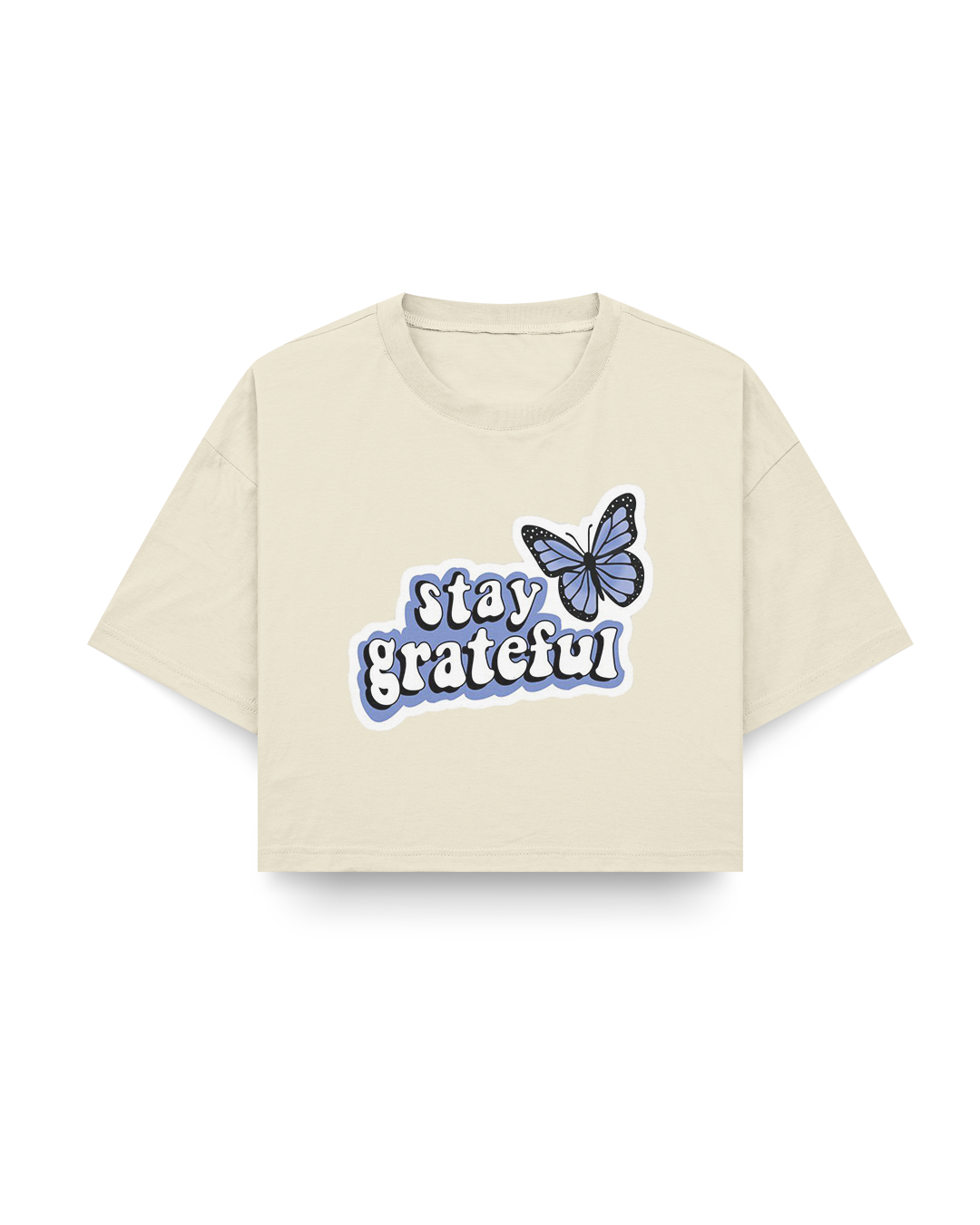 Stay Greatfull Crop Top