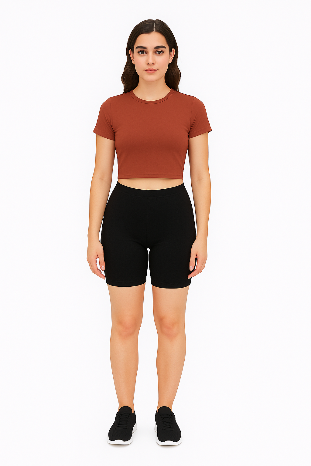 BLACK CYCLING SHORTS 