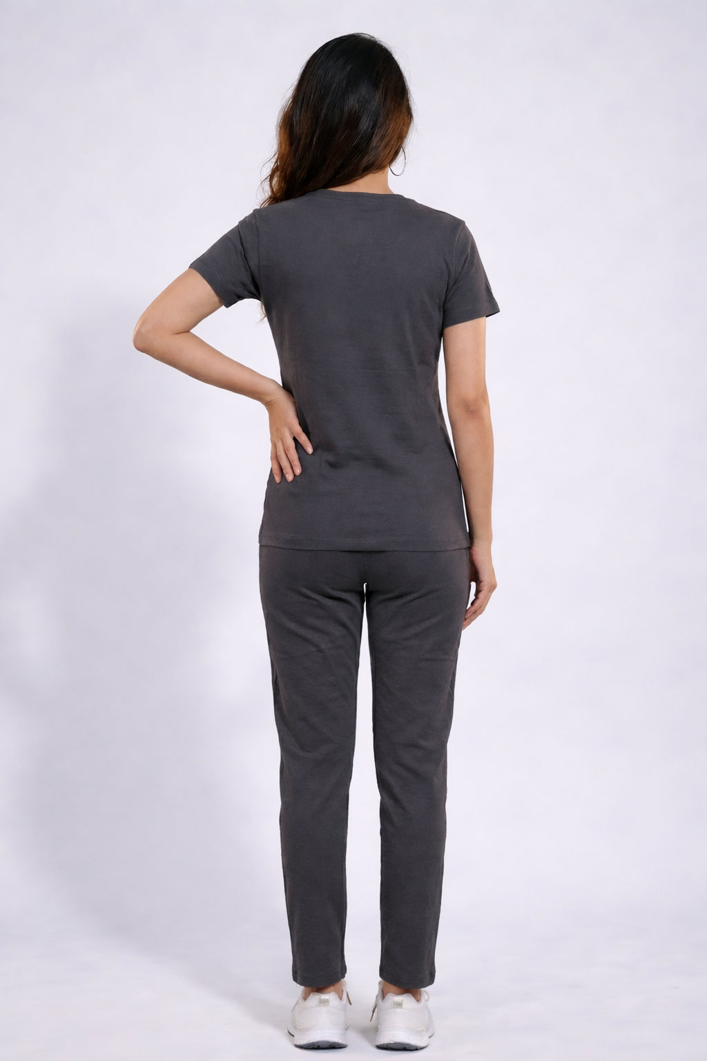 Stay Chic Charcoal Night Suit