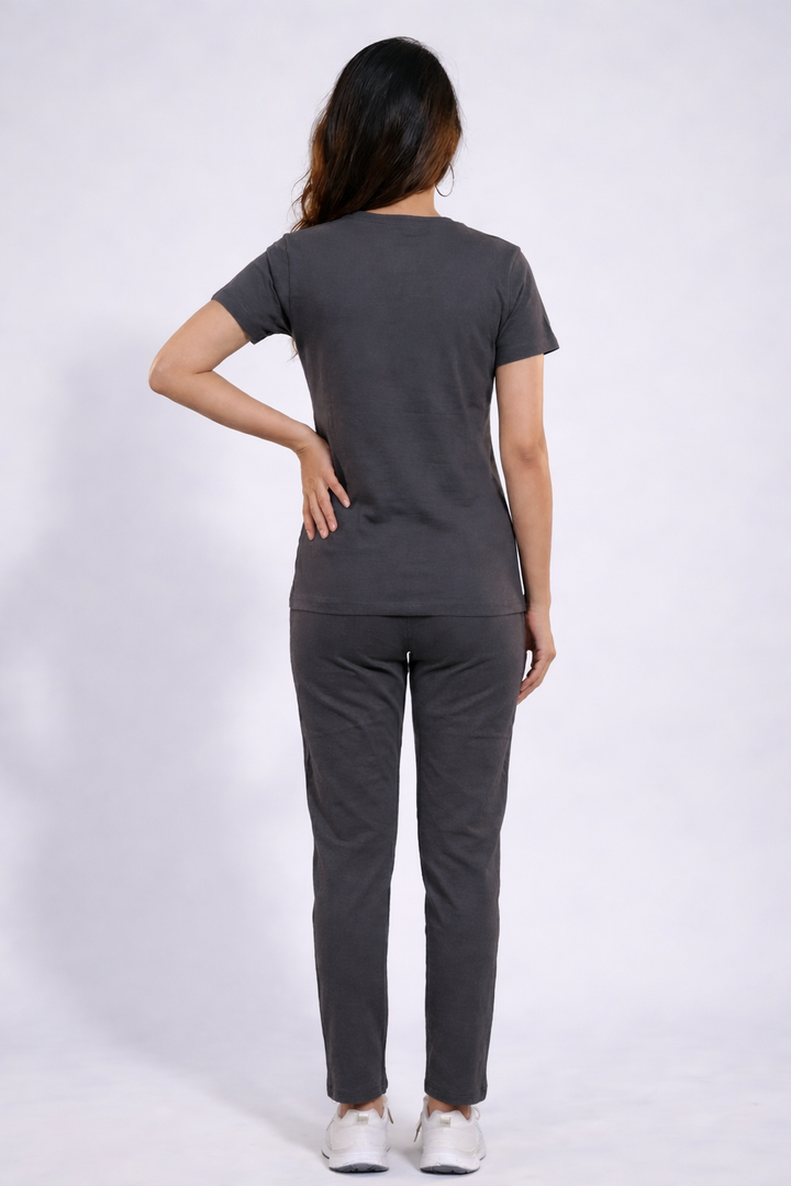 Stay Chic Charcoal Night Suit