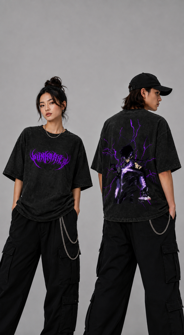 Purple Thunder Shadow Tee