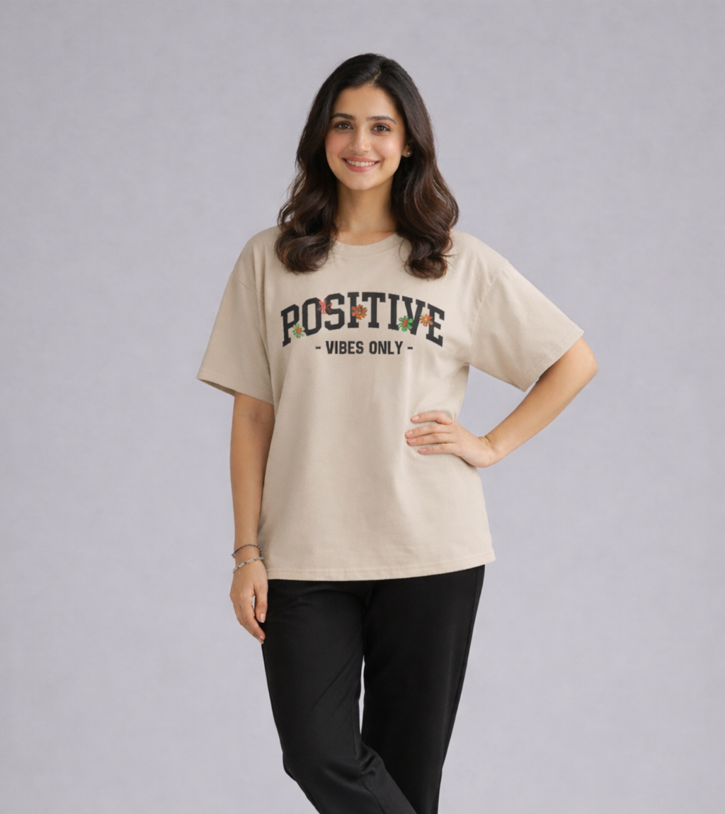 Positive Oversized T-Shirt