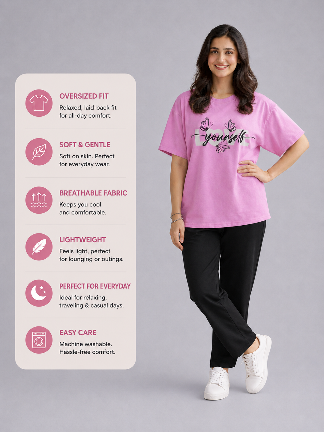 Love Oversized T-Shirt