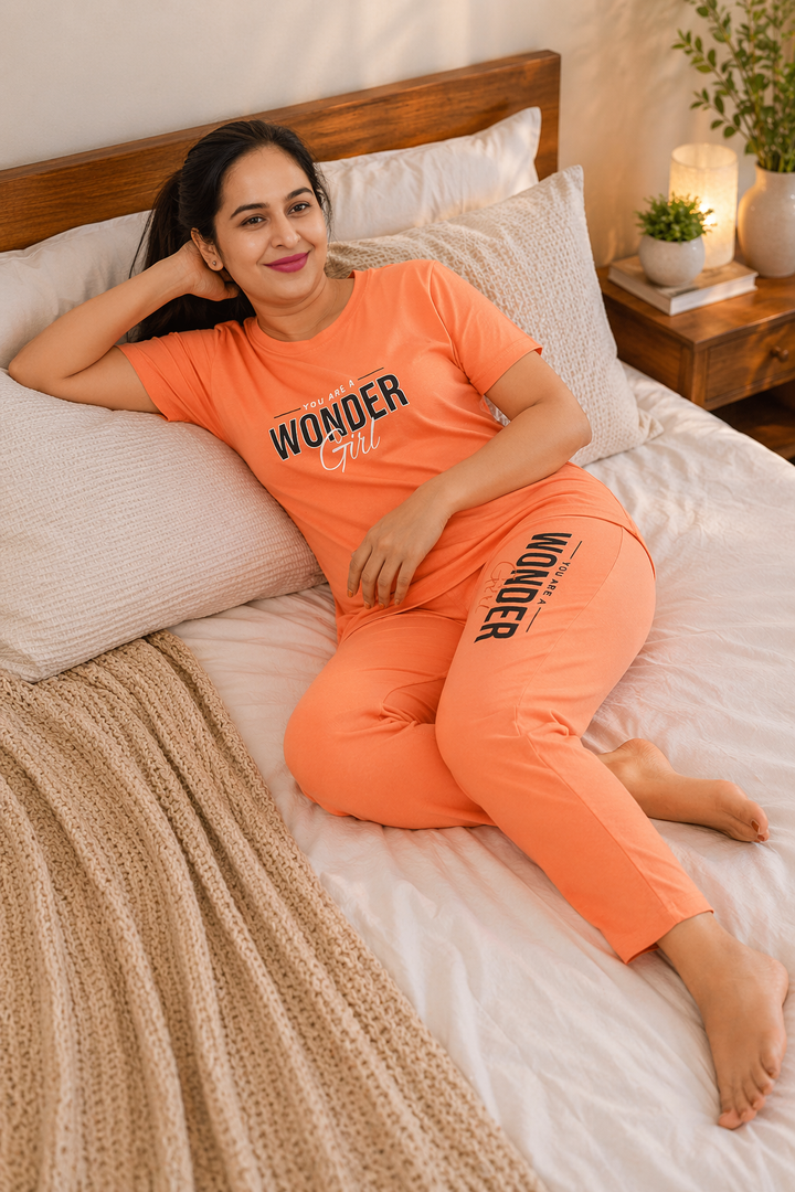Wonder Girl Soft Nigh suit Set