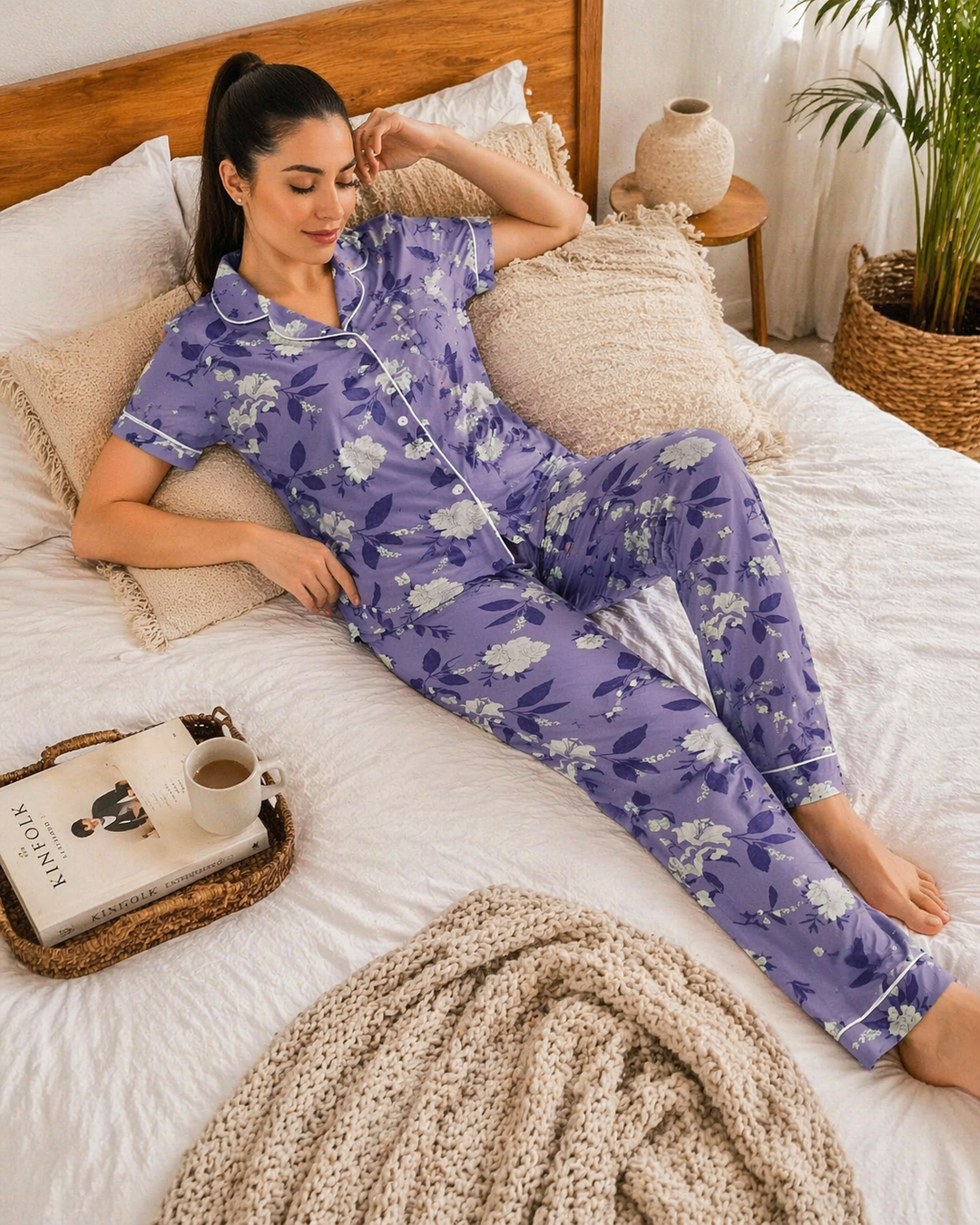 Lavender Bloom Pajamas