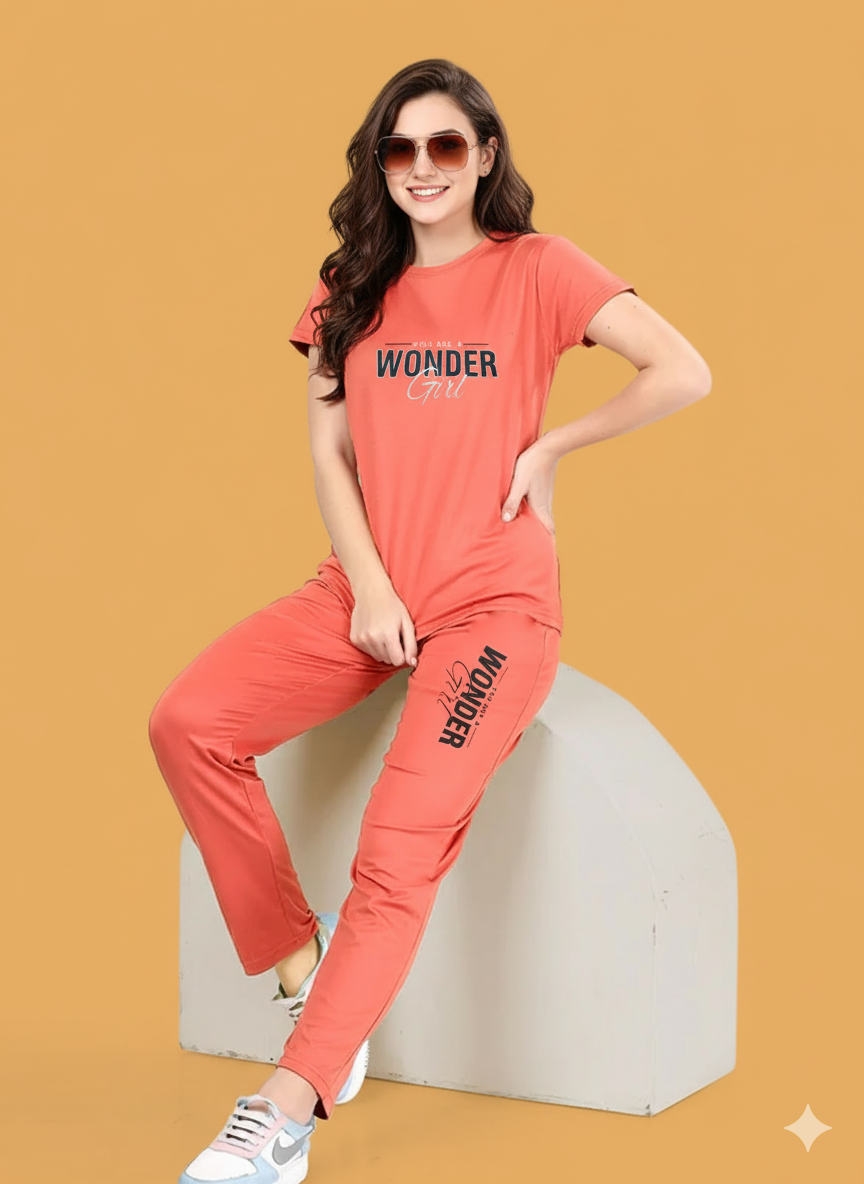 Wonder Girl Soft Nigh suit Set