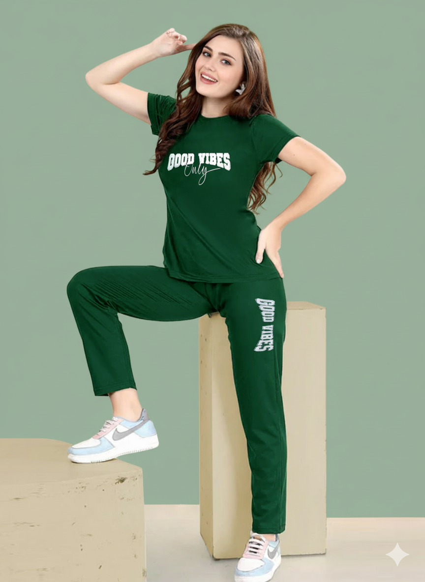 Vibes Soft Knit Night Suit Set