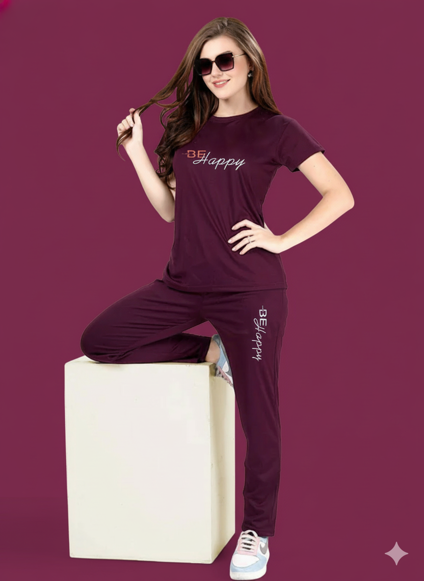 Happy Soft Knit Night Suit Set