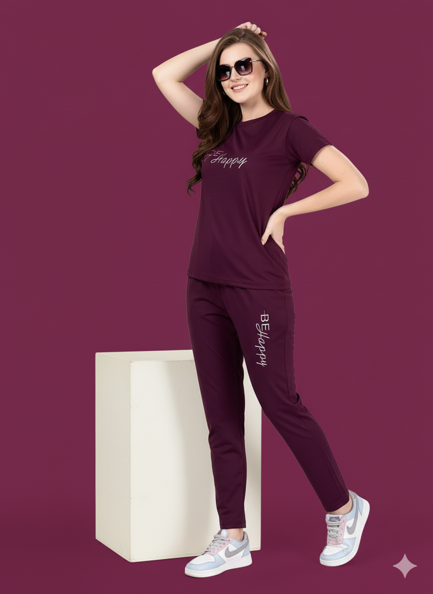 Happy Soft Knit Night Suit Set