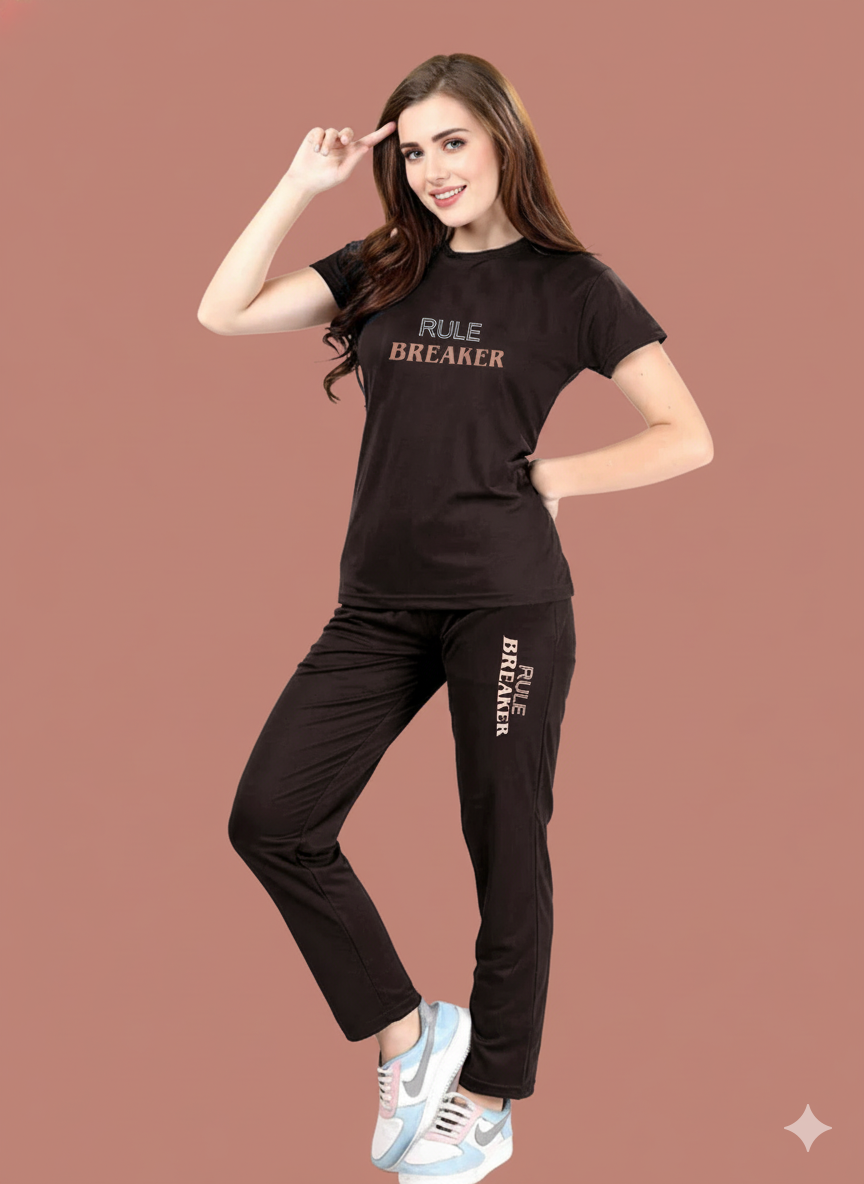 Rule Soft Knit Night Suit Set