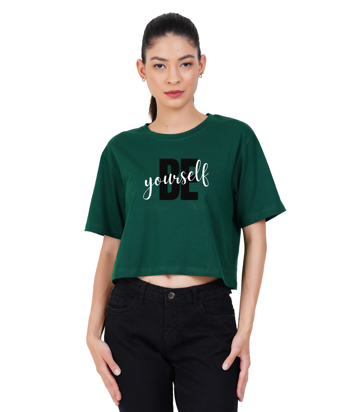 Be Yourself Crop Top