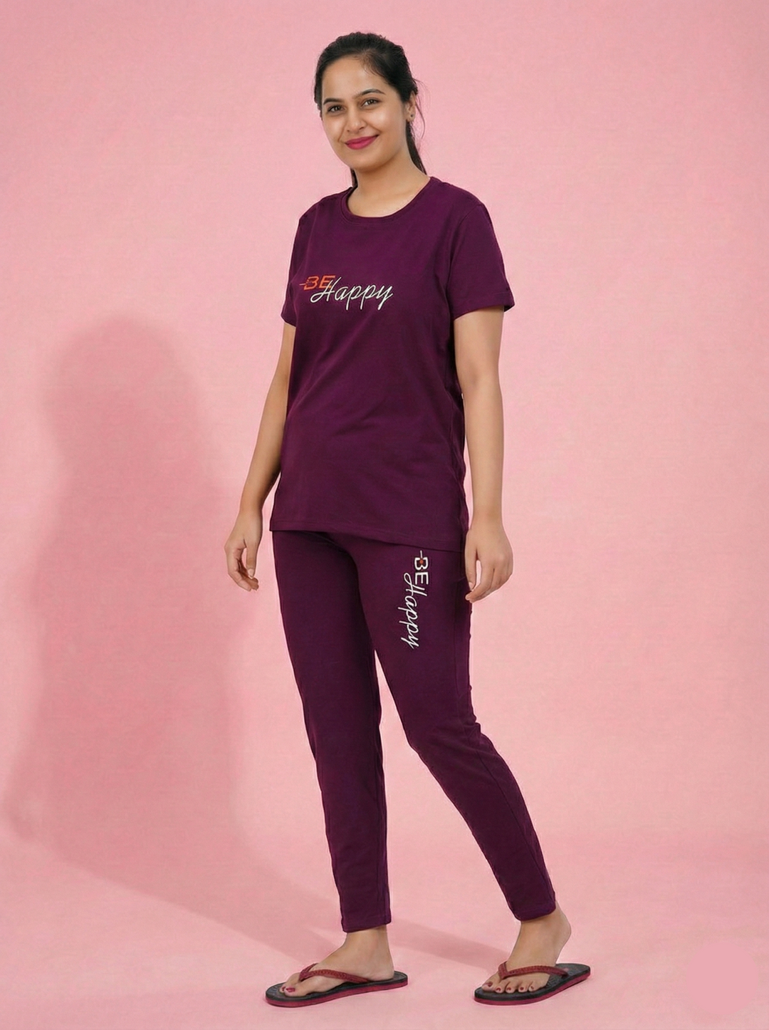 Happy Soft Knit Night Suit Set