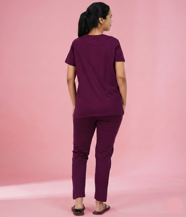 Happy Soft Knit Night Suit Set