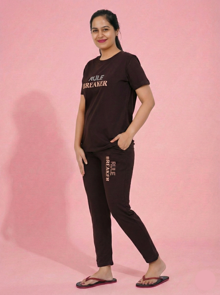 Rule Soft Knit Night Suit Set