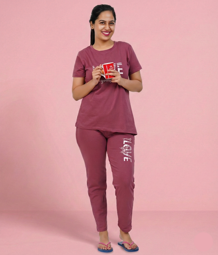 Wonder Soft Knit Night Suit Set