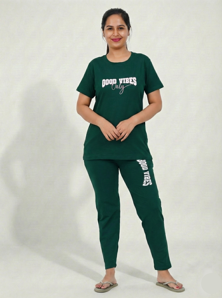 Vibes Soft Knit Night Suit Set