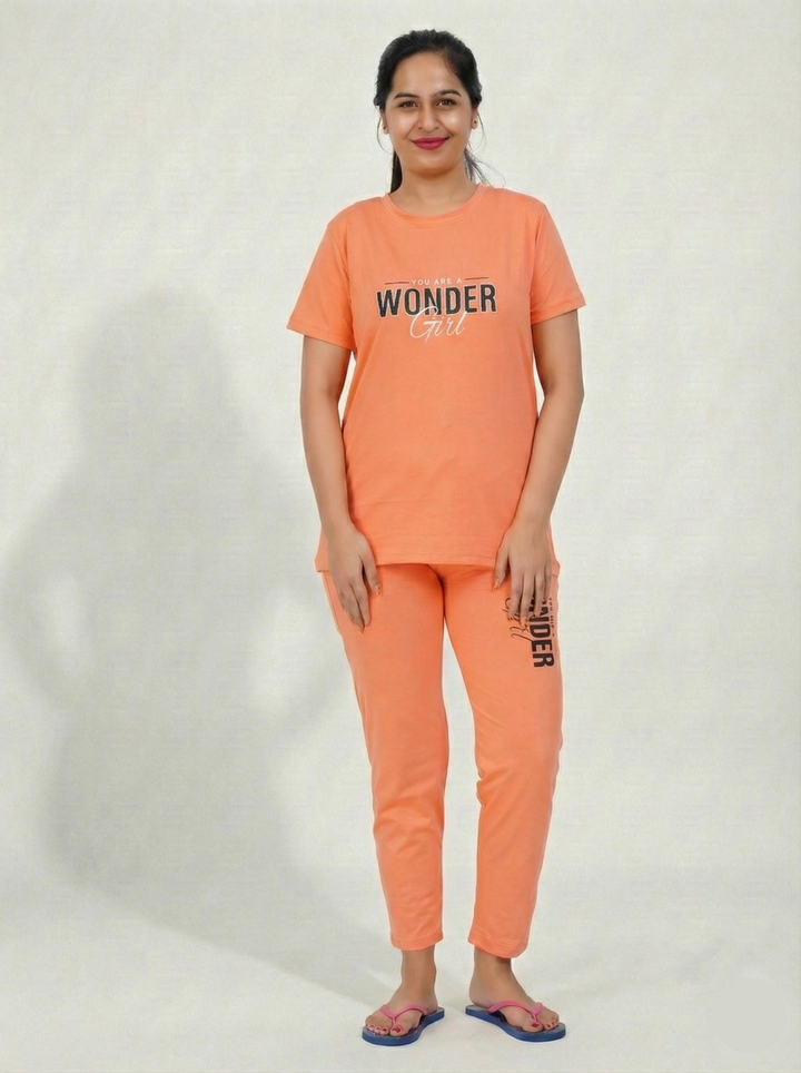 Wonder Girl Soft Nigh suit Set