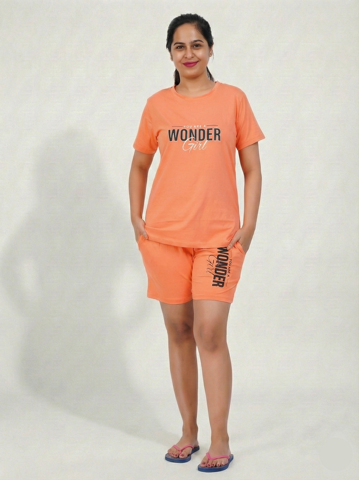 Wonder Girl  Soft Knit Night Set