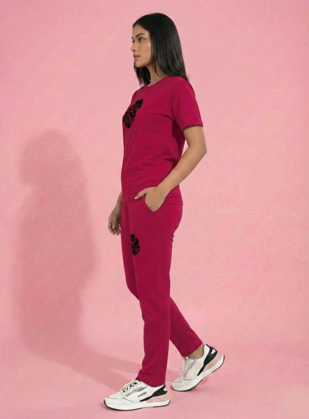 Scarlet Flamingo Lounge Set