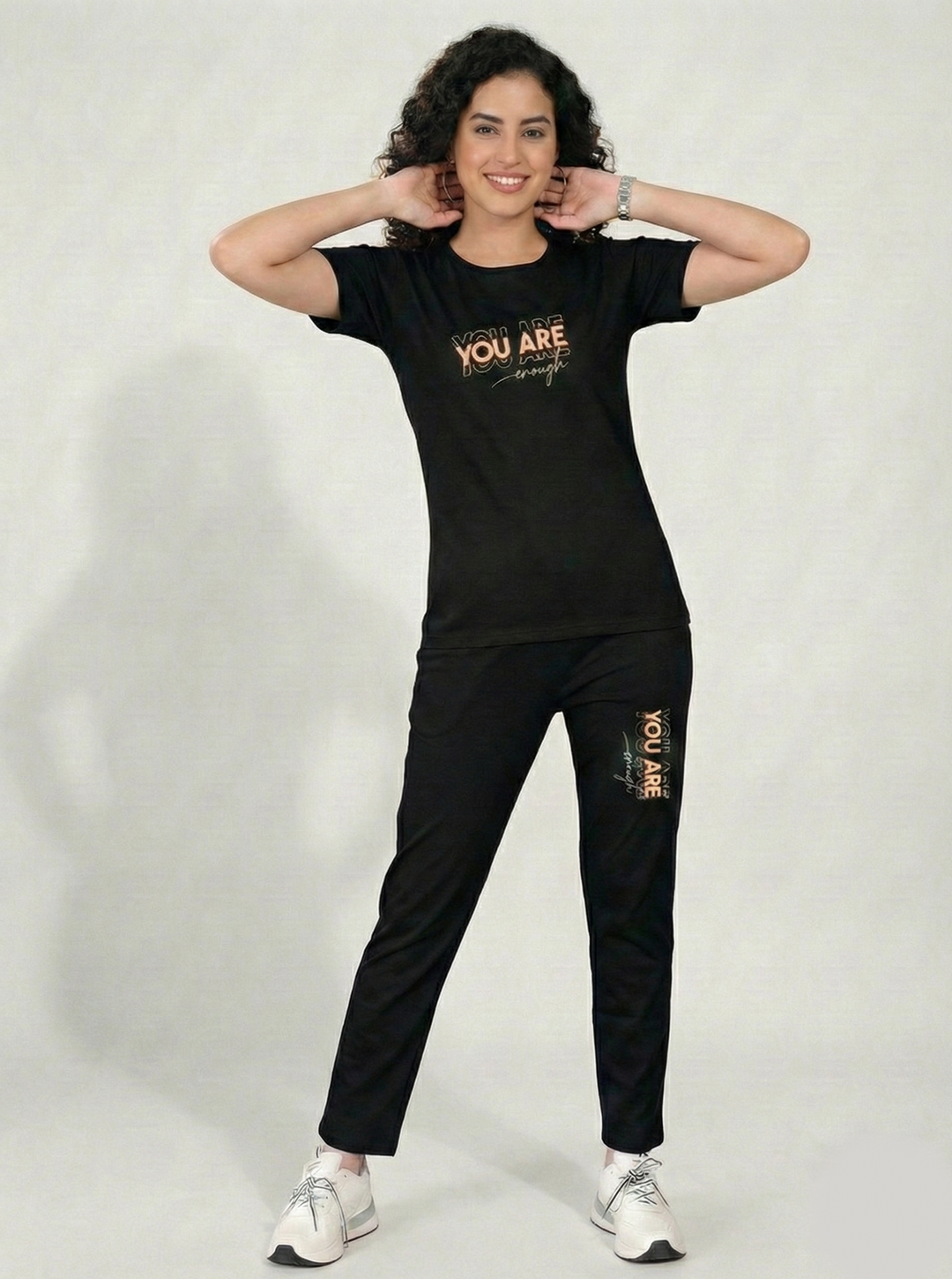 Self-Love Black Night Suit