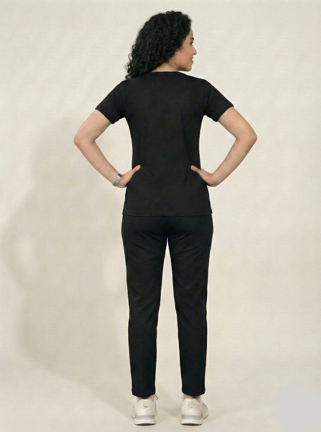 Self-Love Black Night Suit