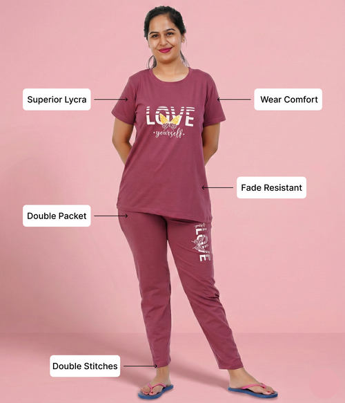 Wonder Soft Knit Night Suit Set