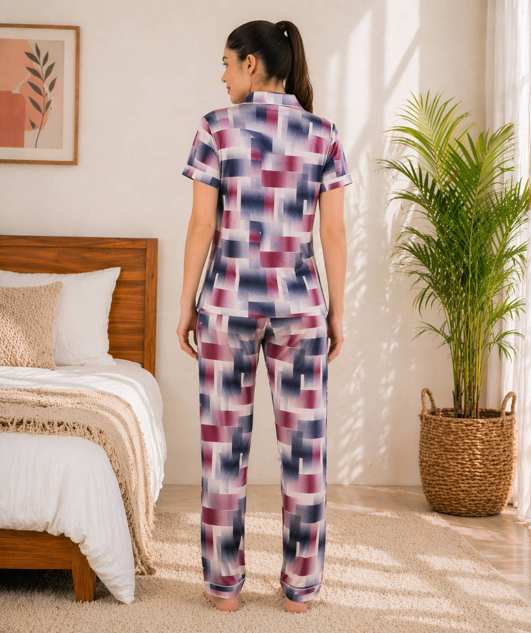 Geo Block Pajamas