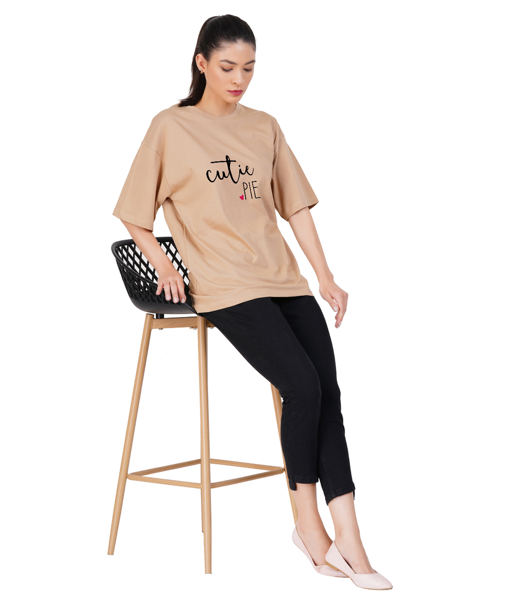 Cutie Pie Oversized T-Shirt