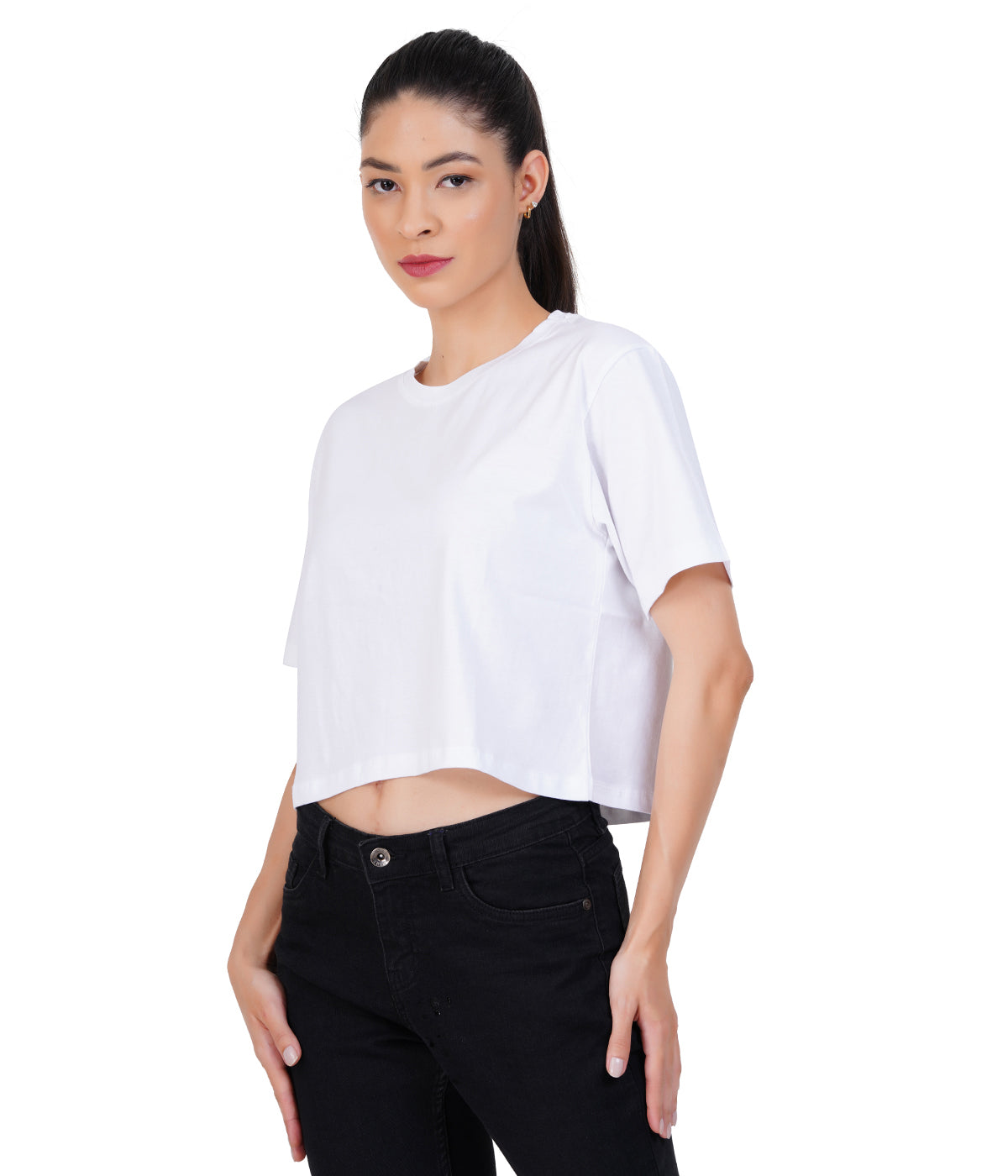 SOLID CROPTOP