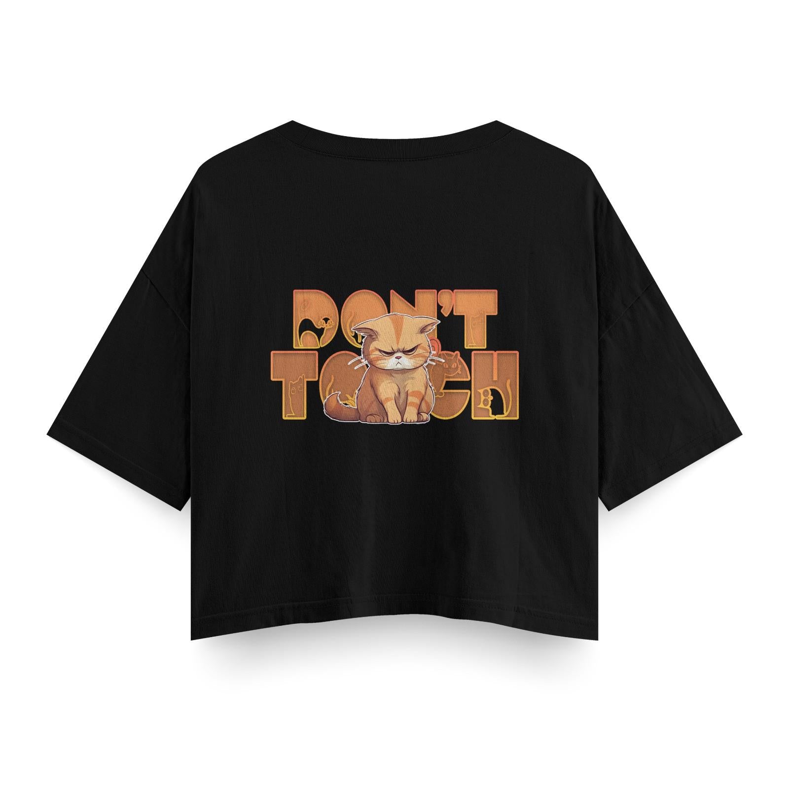 Don't Touch Croptop – Pure Cotton