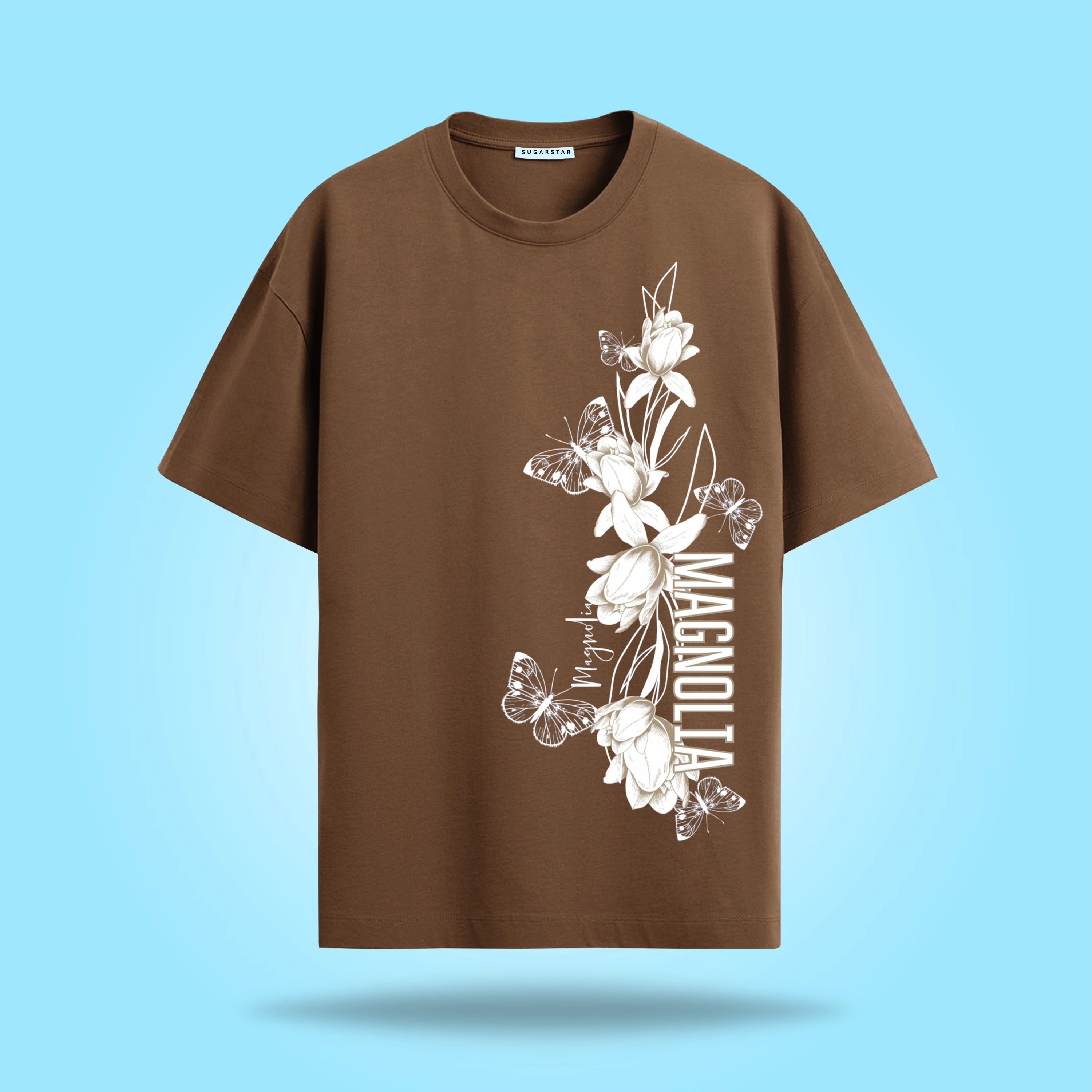 Flower Graphic Oversized T-Shirt