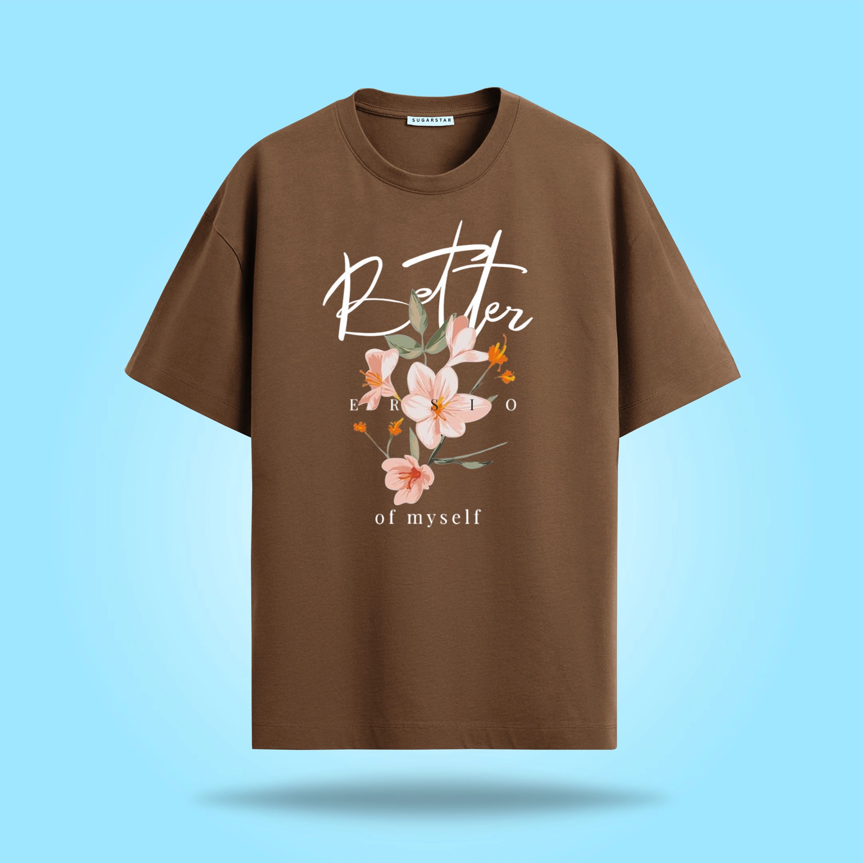 Better Myself Graphic Oversized T-Shirt
