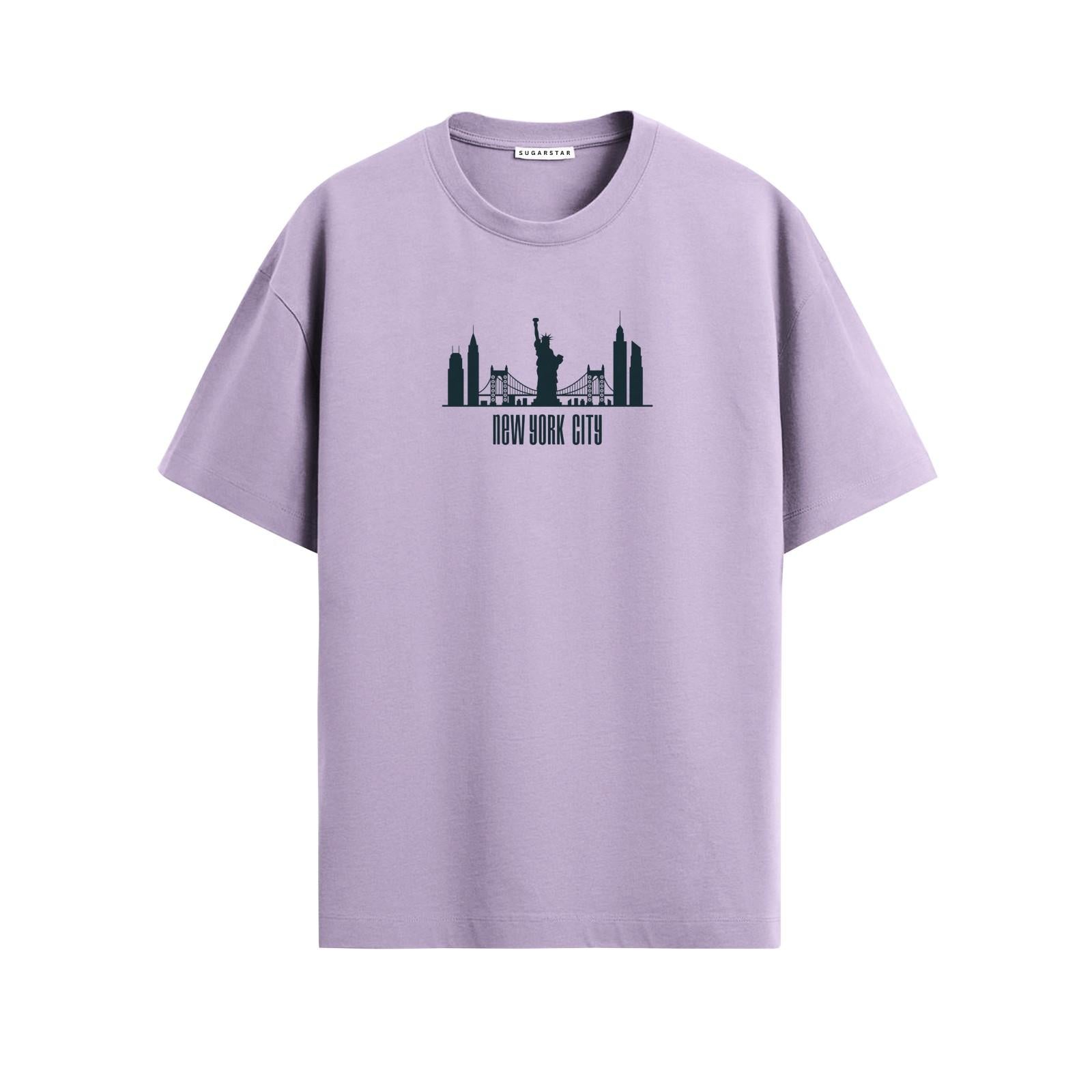 New York City Oversized Graphic T-Shirt