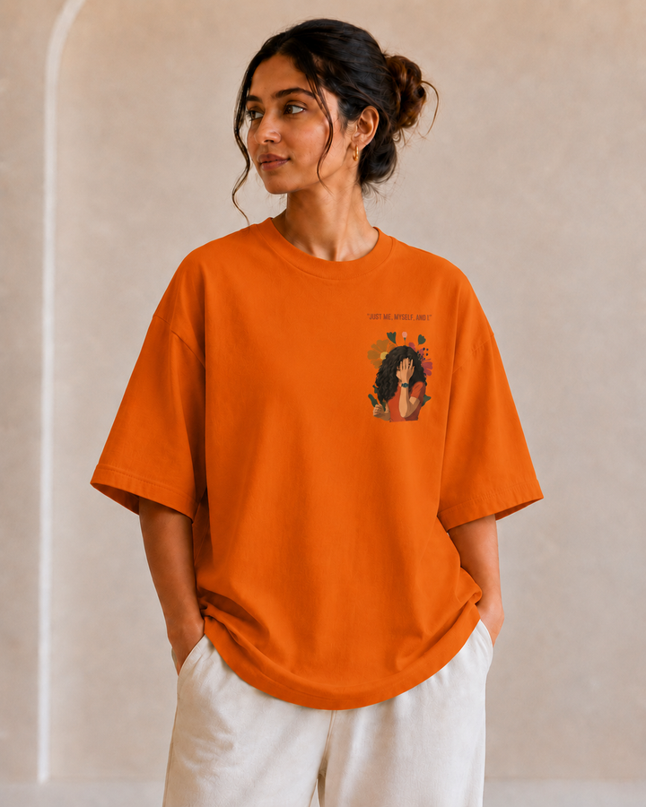 Me, Myself &amp; I Oversized Tee