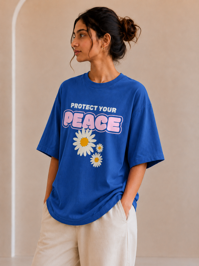 Peace Bloom Graphic T-Shirt